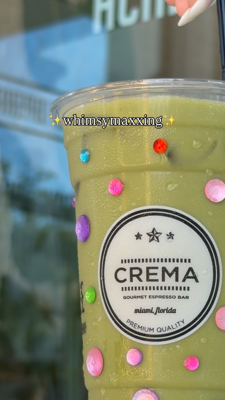 Adding more whimsy into our drinks✨🤍