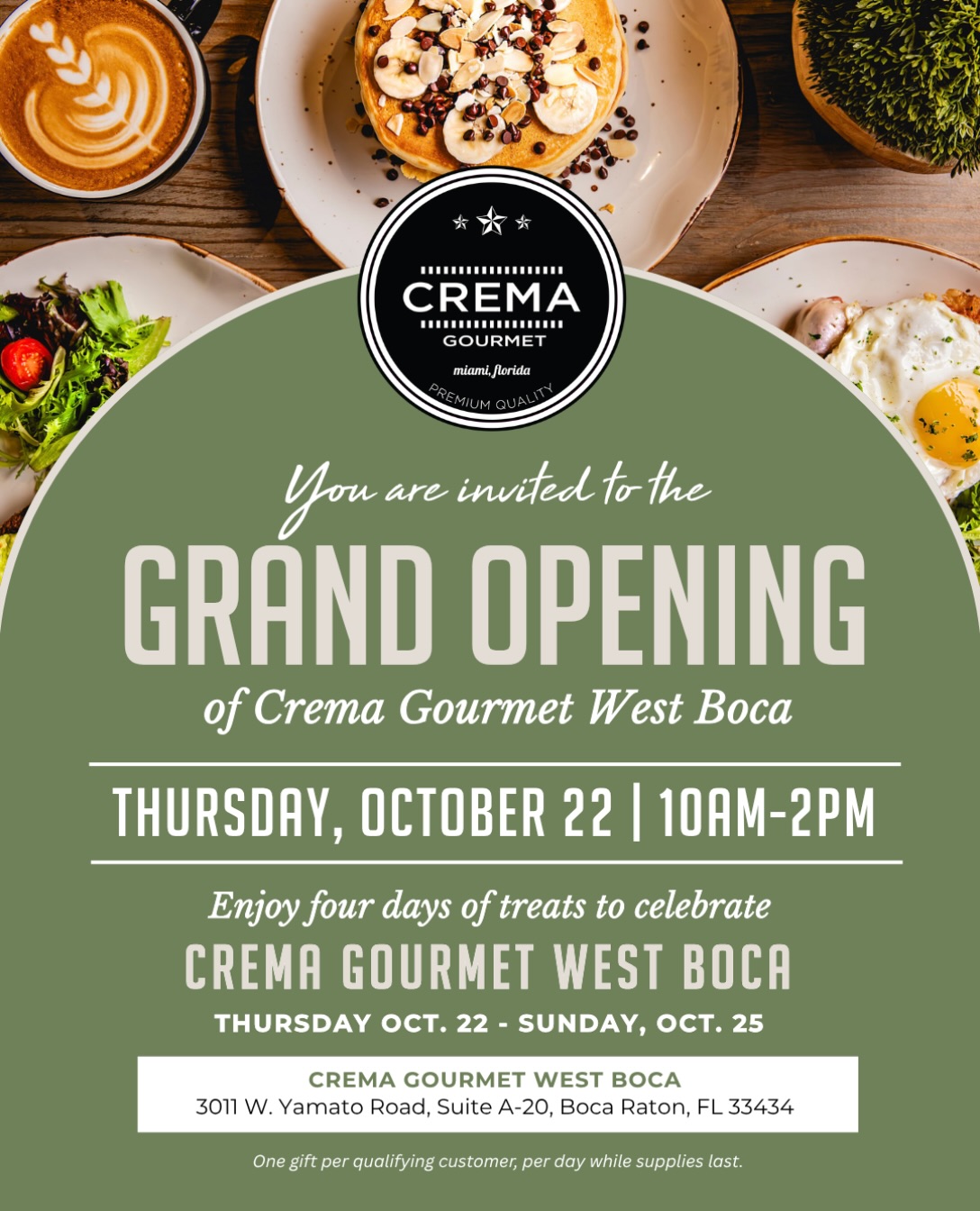 WEST BOCA, IT’S TIME TO CELEBRATE! 🤍☕️