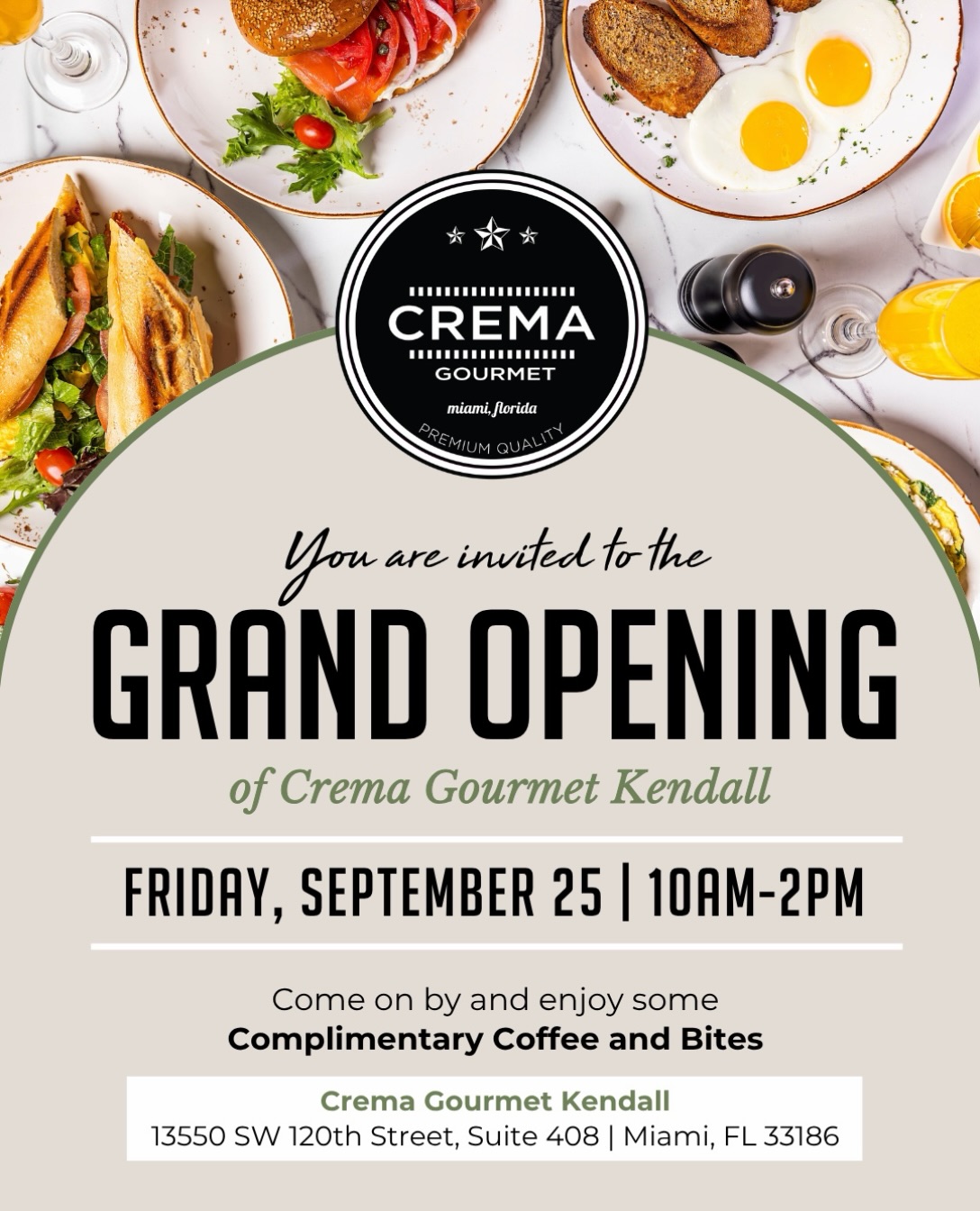 KENDALL, WE’RE OPEN! 🤎☕